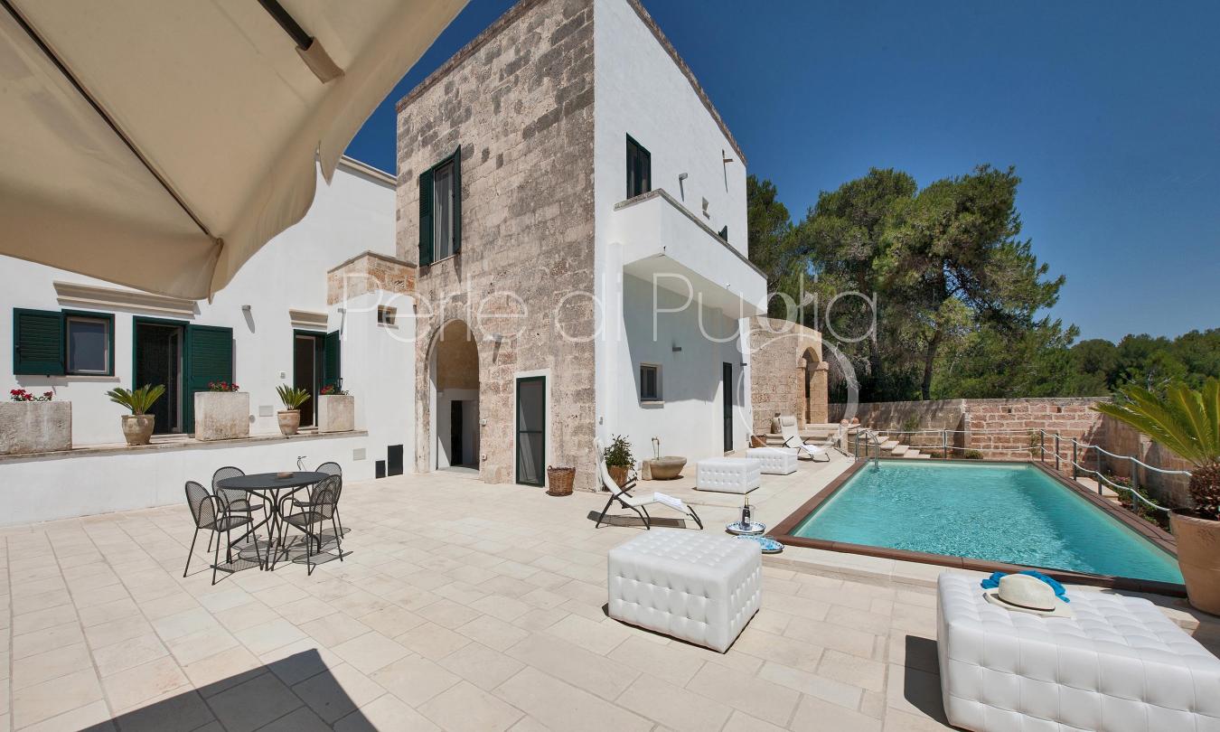 Villa Storica con piscina vista mare a Santa Maria di Leuca Villa Anchora
