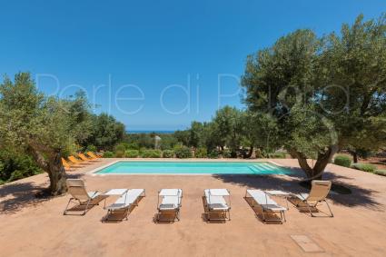 An exclusive villa for holidays in Italy