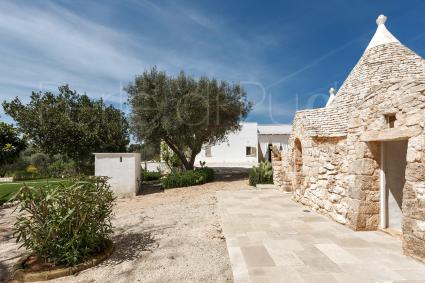 Il Secondo Trullo della villa con piscina in affitto per vacanze in Puglia