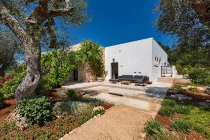 The ancient trulli have been renovated and are now modern luxury suites