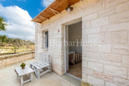Four-bed room in B&B with swimming pool in Puglia