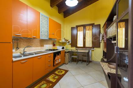 The big kitchen of Villa Pizzi